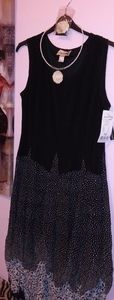 JOSEPH RIBKOFF black dress Size 16